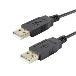 1 pcs : CBL-UA-UA-1 - CBL USB2.0 A PLUG TO A PLG 3.28'