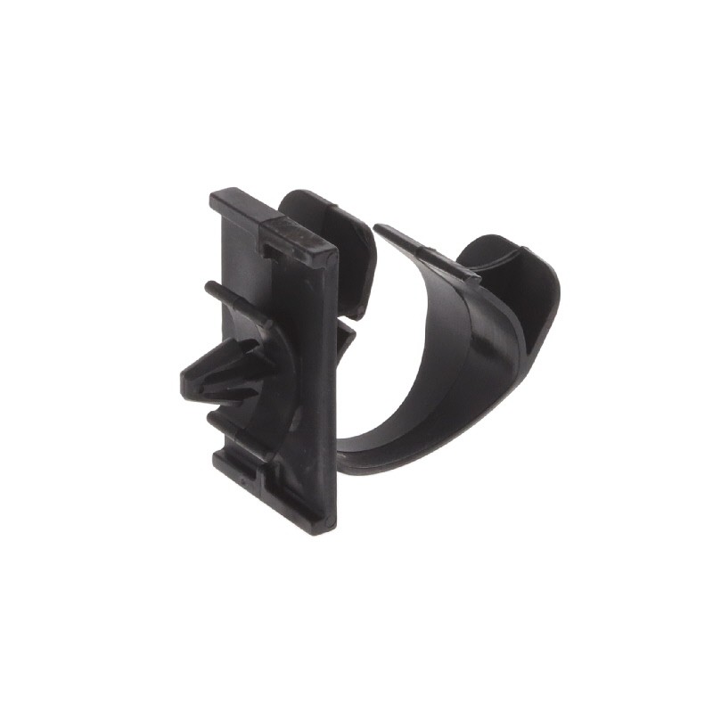 1 pcs : LWC75-H25-L20 - CBL CLIP WIRE SADDLE BLACK ARROW