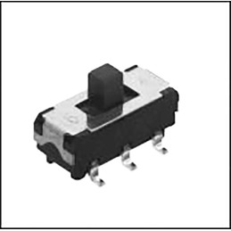 5 pcs - Alps Alpine Surface Mount Slide Switch SPDT Latching 300 mA Slide