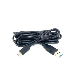 1 pcs : USBC10KM301M0USBAMBKR - CABLE A PLUG TO C PLUG 3.28'