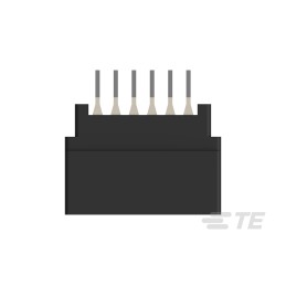 8 pcs - TE Connectivity L Series Female Edge Connector, Through Hole Mount, 12-Contacts, 2.54mm Pitch, 2-Row, Solder Terminatio