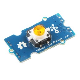 1 pcs : 111020045 - GROVE YELLOW LED BUTTON