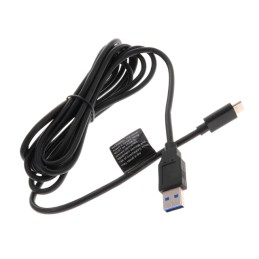 1 pcs : USBC10KM303M0USBAMBKR - CABLE A PLUG TO C PLUG 9.84'