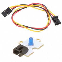 1 pcs : PIS-1280 - OCTOPUS 5MM LED BRICK OBLED - BL