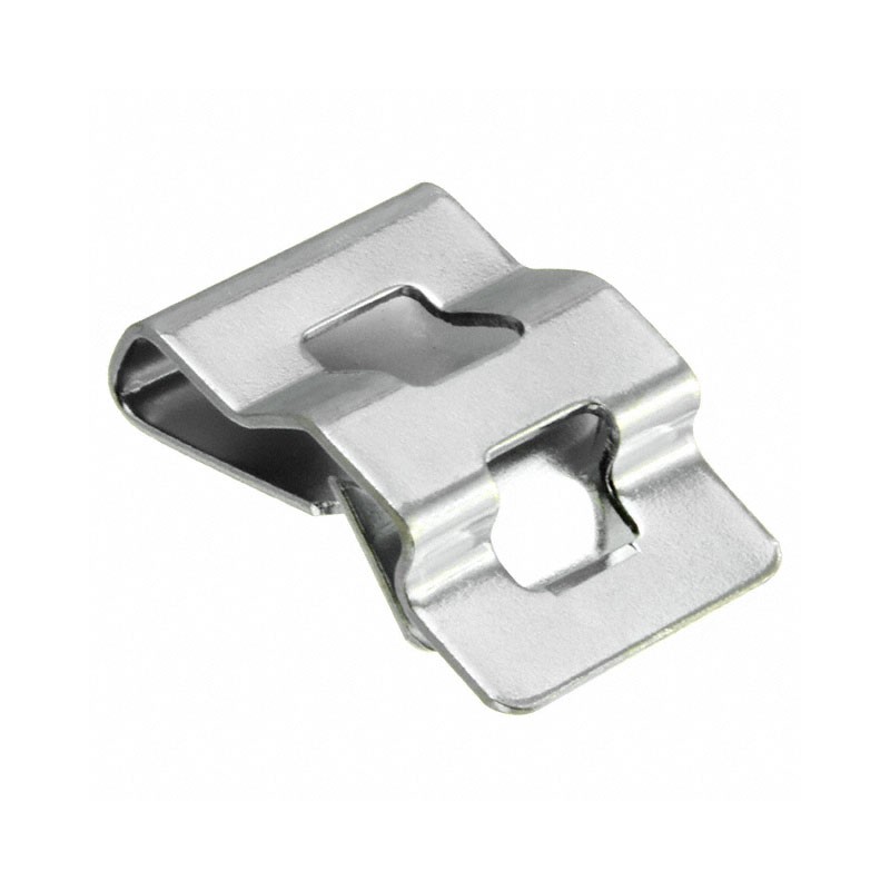 1 pcs : MCMS12-P-C - CABLE TIE HLDR SNGLE CLIP ON SIL