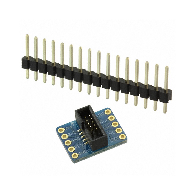 1 pcs : 2743 - BOARD BO SWD 2X5 1.27MM CBL
