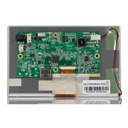 1 pcs - RS PRO TFT TFT LCD Display / Touch Screen, 7in WXGA, 1024 x 600pixels