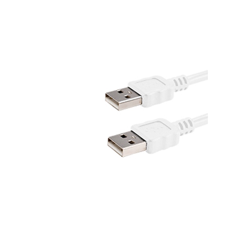 1 pcs : CBL-UA-UA-10WP - CBL USB2.0 A PLUG TO A PLG 3.28'