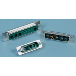 10 pcs - Amphenol ICC DW 36 Way Panel Mount D-sub Connector Socket