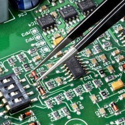 1 pcs - Knipex 110 mm, Stainless Steel, Smooth, ESD Tweezer