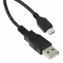 1 pcs : 3025034-10 - CBL USB2.0 A PLUG-MCR B PLUG 10'