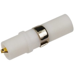 100 pcs - Amphenol ICC, DW Series, Female Solder D-Sub Connector Power Contact, Gold High Voltage