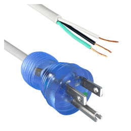 1 pcs : 232003-06 - CORD 18AWG NEMA 5-15P TO CBL 10'