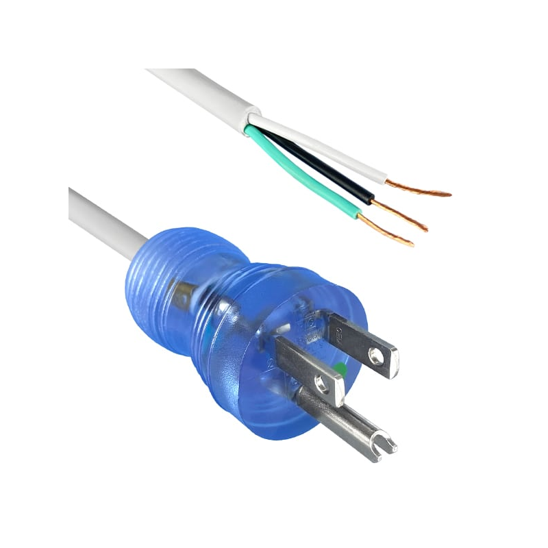 1 pcs : 232003-06 - CORD 18AWG NEMA 5-15P TO CBL 10'