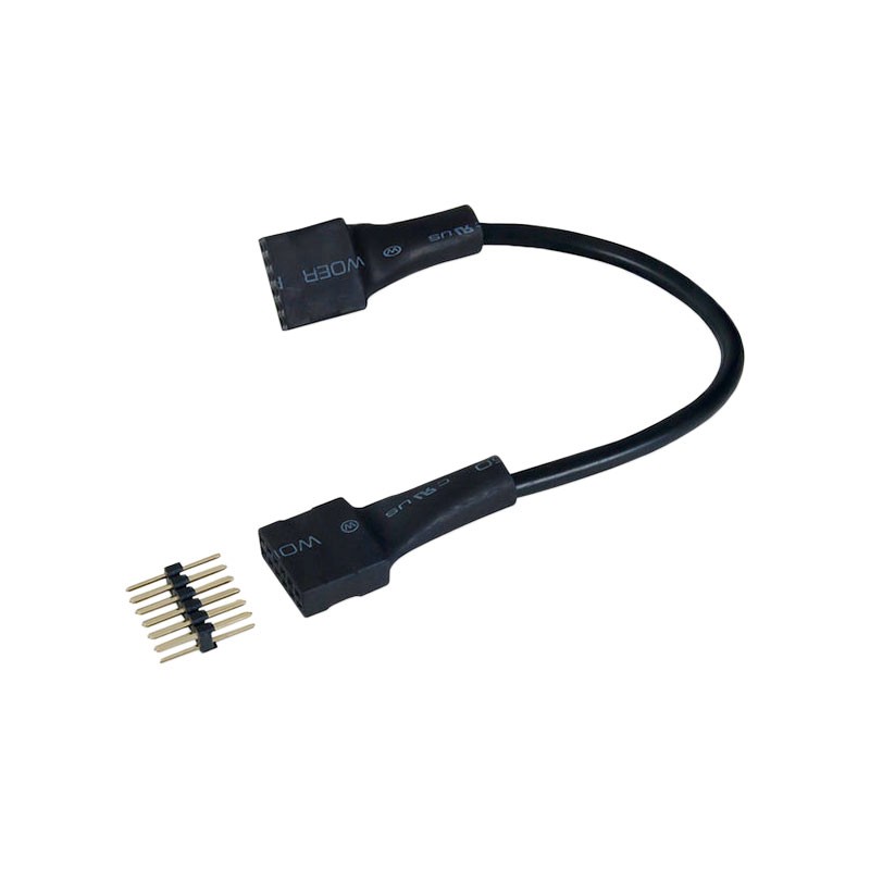 1 pcs : 240-109 - 2X6 12-PIN 7INCH CABLE