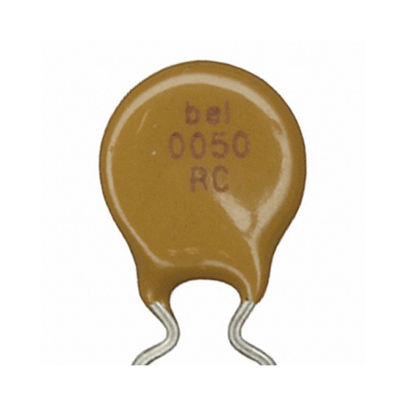 1 pcs : 0ZRC0050FF1E - PTC RESET FUSE 90V 500MA RADIAL