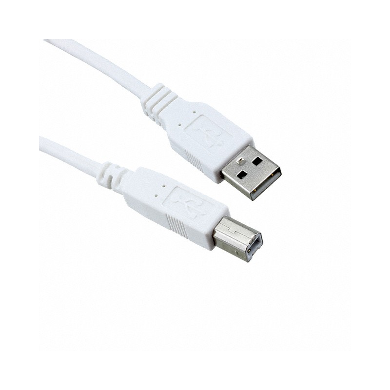 1 pcs : 3021063-10 - CBL USB2.0 A PLUG TO B PLUG 10'