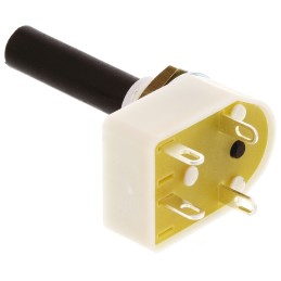 5 pcs - Lorlin, 2 Position DPST Rotary Switch, 4 A @ 250 V ac, Solder