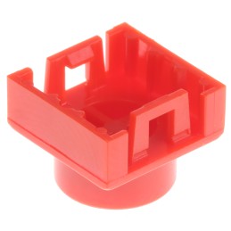 5 pcs - C & K Red Tactile Switch Cap for KSA Series, KSL Series, BTN K02 40