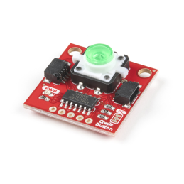 1 pcs : BOB-16842 - SPARKFUN QWIIC BUTTON - GREEN LE