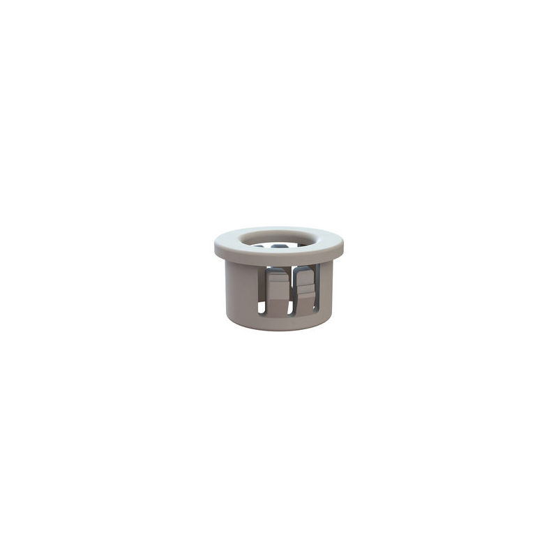 1 pcs : 22MP05626W - BUSHING 0.375' NYLON WHITE