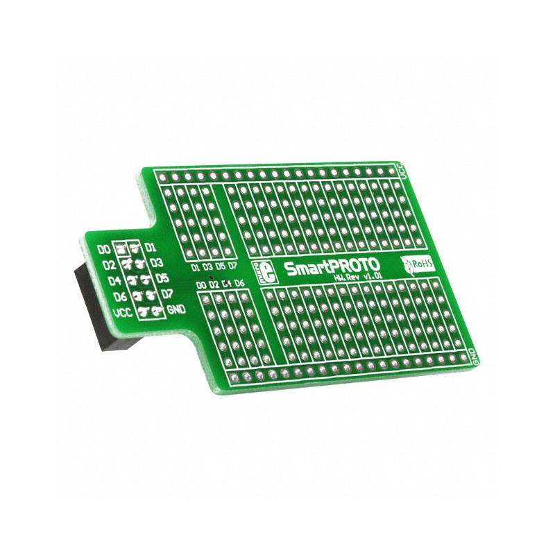 1 pcs : MIKROE-197 - BOARD SMARTPROTO IDC10 FEMALE