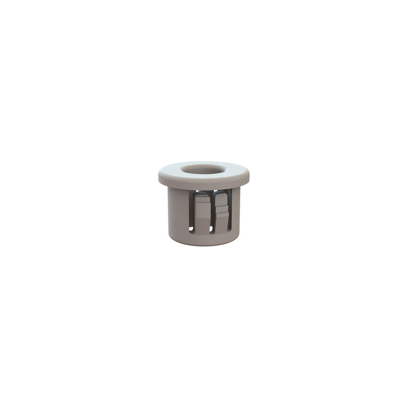 1 pcs : 22MP04376W - BUSHING 0.243' NYLON WHITE
