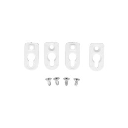 1 pcs : - Hammond Manufacturing 1556FOOTWH-4