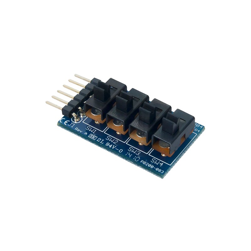 1 pcs : 410-083 - PMODSWT SLIDE SWITCH MODULE