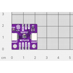1 pcs : 333090 - DIGIPOT 5K MCP4018 BREAKOUT