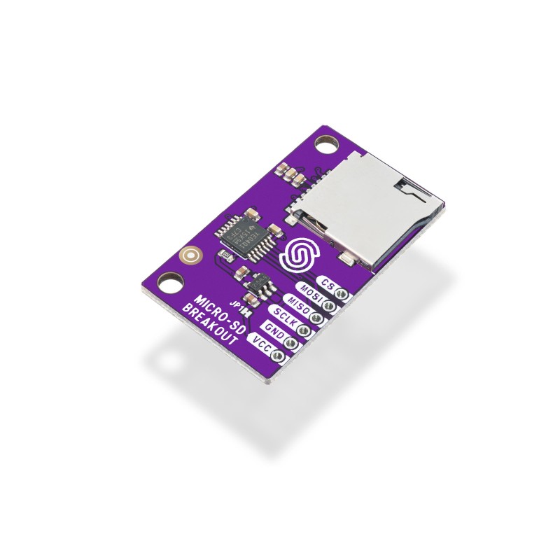 1 pcs : 333050 - MICROSD CARD READER BREAKOUT