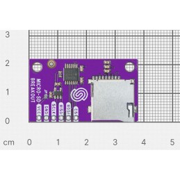 1 pcs : 333050 - MICROSD CARD READER BREAKOUT