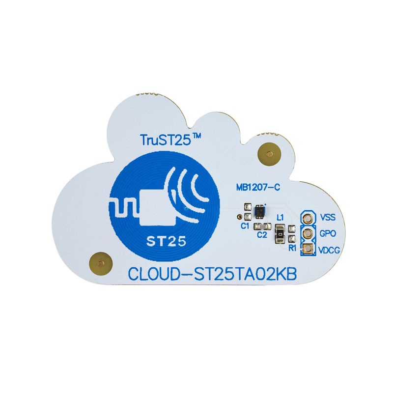 1 pcs : CLOUD-ST25TA02KB - EVALUATION BOARD FOR ST25TA SERI