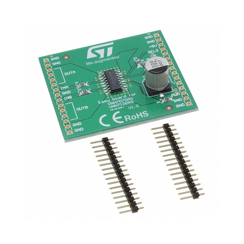 1 pcs : EV-VNH7070BAS - VNH7070BAS EVALUATION BOARD