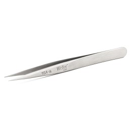 1 pcs - Weller Erem 120 mm, Stainless Steel, Pointed, Tweezers