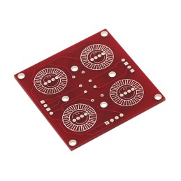 1 pcs : COM-09277 - BUTTON PAD 2X2 - BREAKOUT PCB