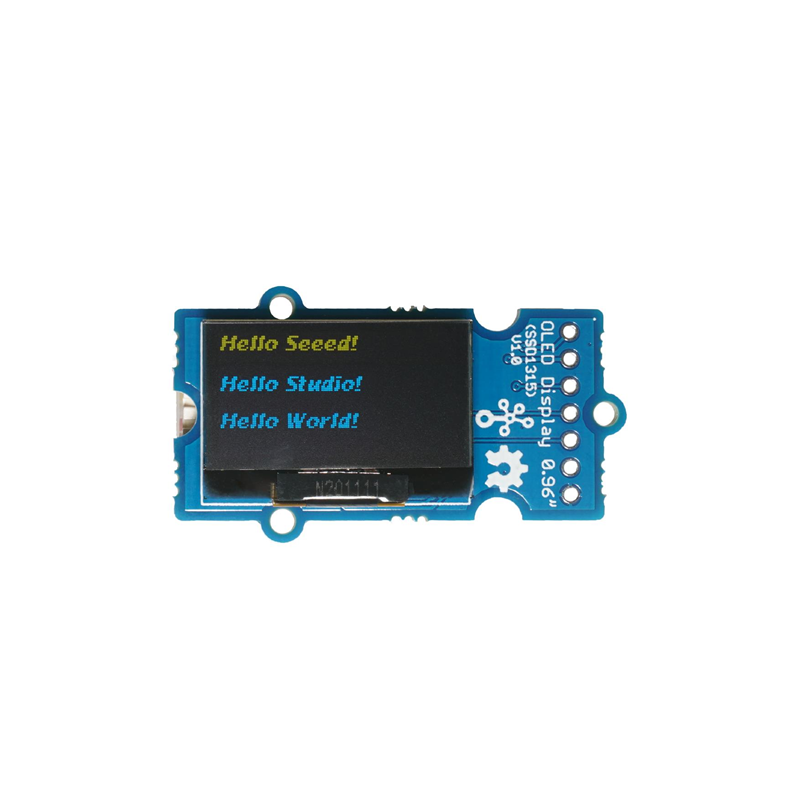 1 pcs : 104020249 - GROVE OLED YELLOW&BLUE DISPLAY