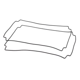 1 pcs : - Hammond Manufacturing 1554VGASKET