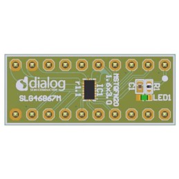 1 pcs : SLG46867M-DIP - 20-PIN DIP PROTO BOARD SLG46867