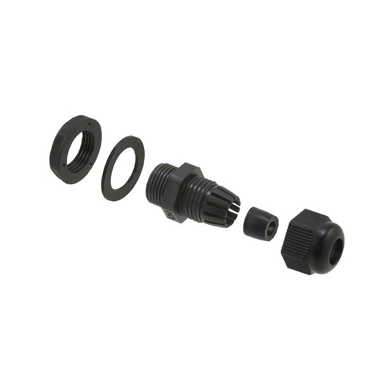 1 pcs : NG-9512 - CABLE GLAND 4-6.4MM PG9 POLYAMID