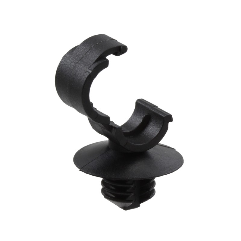 1 pcs : HLCC-1BK - CBL CLIP C-TYPE BLACK FIR TREE