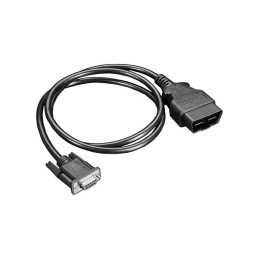 1 pcs : 4841 - OBD PLUG (16-PIN) TO DE-9 (DB-9)