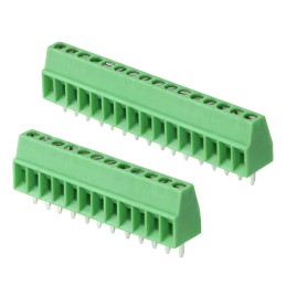 1 pcs : 3173 - FEATHER 0.1 PITCH TERMINAL BLOCK