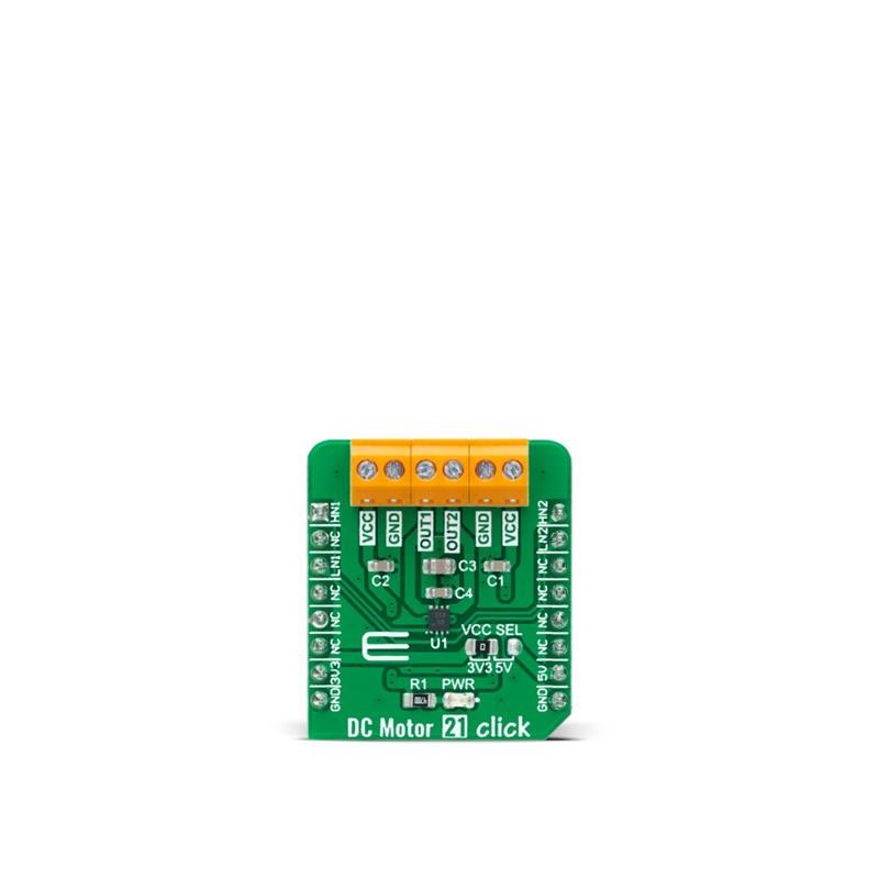 1 pcs : MIKROE-4877 - DC MOTOR 21 CLICK