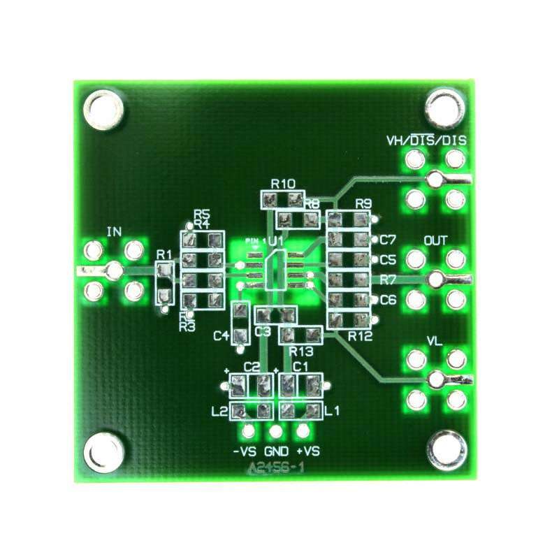 1 pcs : DEM-OPA-SO-1A - PCB DEMO GENERIC FOR 8SOIC OPAMP