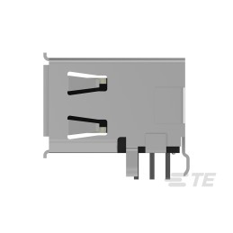 135 pcs - TE Connectivity, IEEE 1394 6 Way Right Angle Through Hole Firewire Connector, Socket