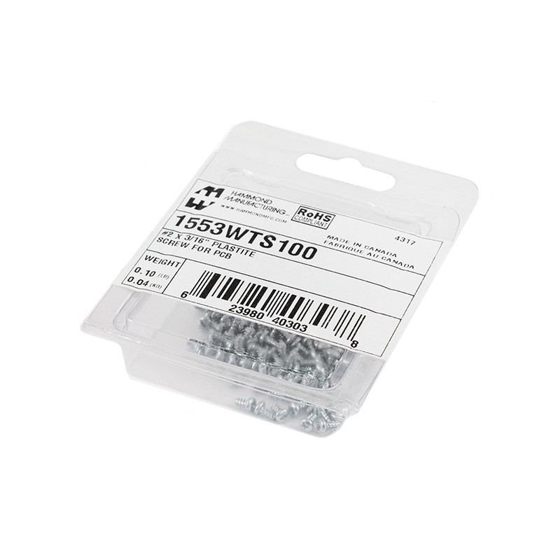 1 pcs : - Hammond Manufacturing 1553WTS100