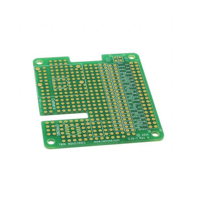 1 pcs : 3.14-1 - PROTOBOARD RASPBERRYPI 65X56.5MM