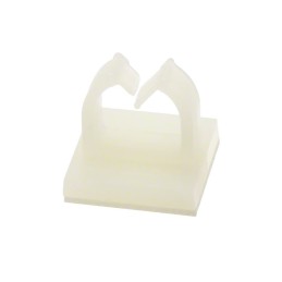 1 pcs : MWSEB-4-01A-RT - CBL CLIP WIRE SADDLE NATURAL ADH