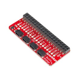 1 pcs : DEV-14459 - QWIIC HAT FOR RASPBERRY PI